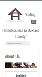 Mobile Screenshot of oaklandhomeless.org